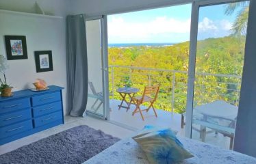 Sosua Bay View Villa su quattro livelli con magnifica vista panoramica sull'oceano e sulla spiaggia di Sosua.