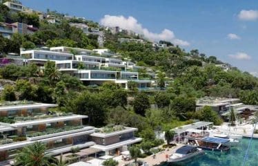 Ensemble d&rsquo;appartements situés en bord de mer