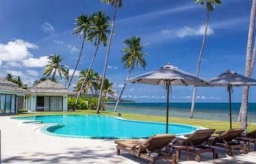 Très belle villa de luxe située en bord de mer à Ko Samui
