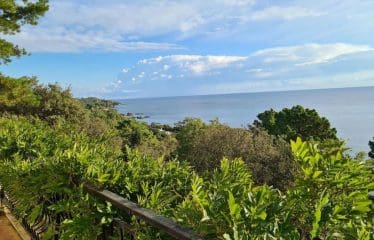 Belle propriété sur 2 niveaux vue mer époustouflante accès direct plage .