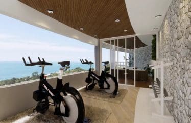 Bella villa con vista mare