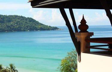 Appartement terrasse sur la plage de Kata Noi, avec vue sur la mer