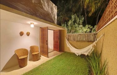 Hôtel-restaurant en bord de mer à Maragogi-Barbade brésilienne