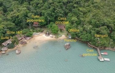 Somptueuse Propriété   Retraite privée de 12 hectares en bord de mer à vendre à Paraty-Rio