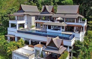 Splendida villa arroccata in una tenuta di lusso situata a Surin