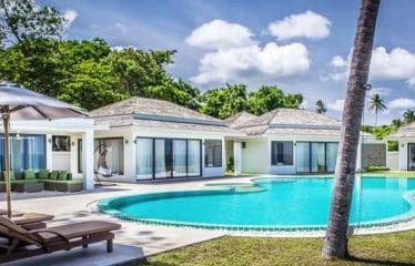 Très belle villa de luxe située en bord de mer à Ko Samui