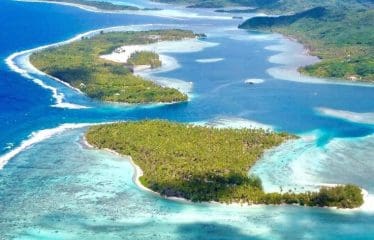 Ile de MAHARE SUR HUAHINE ile prive de 166 200 M2