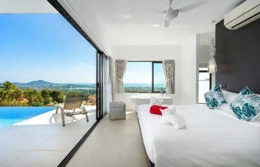 Very beautiful villa with a panoramic view of the sea