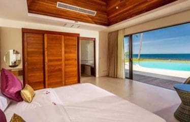 Très belle villa de luxe située en bord de mer à Ko Samui