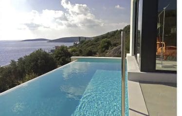 Maison Blanche avec vue sur la mer sur l&rsquo;île de Vis