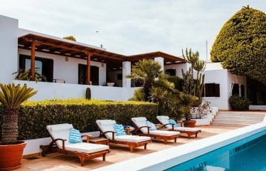 Splendide villa avec vue mer située à Santorin