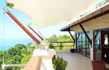 Appartement terrasse sur la plage de Kata Noi, avec vue sur la mer