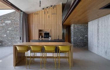 superbe villa au design architectural distinctif sur l’île de Sérifos.