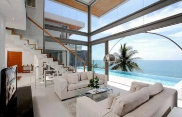 Villa moderne avec vue mer située à Kamala