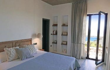 Maison Blanche avec vue sur la mer sur l&rsquo;île de Vis