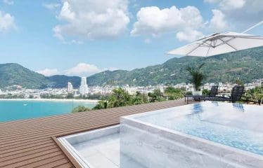 Très beau penthouse avec vue mer situé à Patong