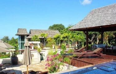 Appartement terrasse sur la plage de Kata Noi, avec vue sur la mer