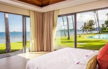 Très belle villa de luxe située en bord de mer à Ko Samui