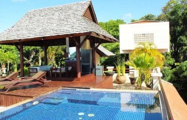 Appartement terrasse sur la plage de Kata Noi, avec vue sur la mer