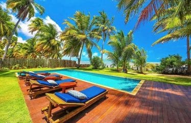 Hôtel-restaurant en bord de mer à Maragogi-Barbade brésilienne