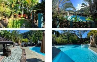 Somptueuse propriété pieds dans l&rsquo; eau vue mer époustouflante .                     Commune à Tahiti, Polynésie française