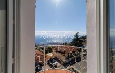 MAGNIFIQUE VILLA 5 PIECES A DEUX PAS DU CENTRE VILLAGE AVEC VUE MER PANORAMIQUE ET GRAND GARAGE LA TURBIE (06320)