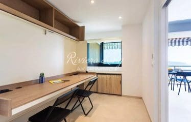 Villefranche-sur-Mer – Magnifique appartement 3P avec vue mer, piscine, parking et cave