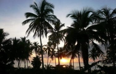 Spectaculaire villa contemporaine offrant de magnifiques vues sur la mer .