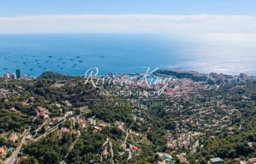 MAGNIFIQUE VILLA 5 PIECES A DEUX PAS DU CENTRE VILLAGE AVEC VUE MER PANORAMIQUE ET GRAND GARAGE LA TURBIE (06320)