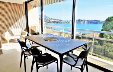 Villefranche-sur-Mer – Magnifique appartement 3P avec vue mer, piscine, parking et cave