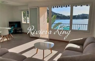 VILLEFRANCHE-SUR-MER – APPARTEMENT 2 CHAMBRES – TERRASSE ET SUPERBE VUE SUR LA MER –