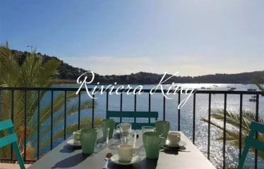 VILLEFRANCHE-SUR-MER – APPARTEMENT 2 CHAMBRES – TERRASSE ET SUPERBE VUE SUR LA MER –