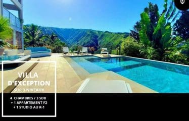 Spectaculaire villa  offrant de magnifiques vues sur la mer PUNAAVIA