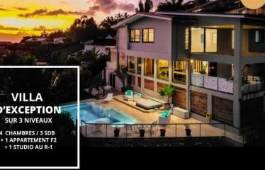 Spectaculaire villa  offrant de magnifiques vues sur la mer PUNAAVIA