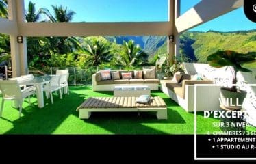 Spectaculaire villa  offrant de magnifiques vues sur la mer PUNAAVIA