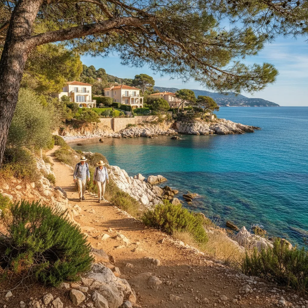 US expat guide to randonnées Cap Ferrat | Riviera King - randonnees cap ferrat coastal path us
